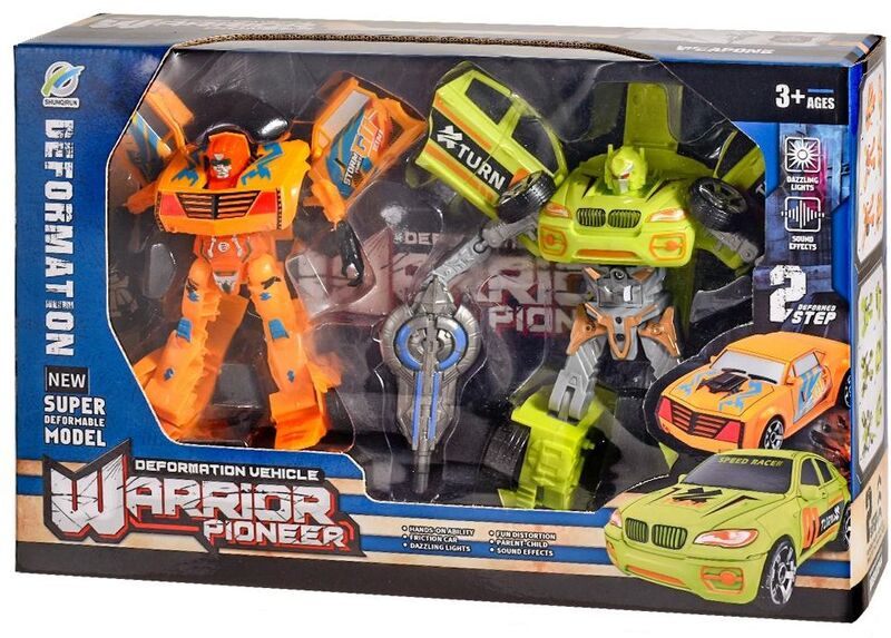 BW Robot Deformation Warrior Pioneer-2 Σχέδια (339-52)