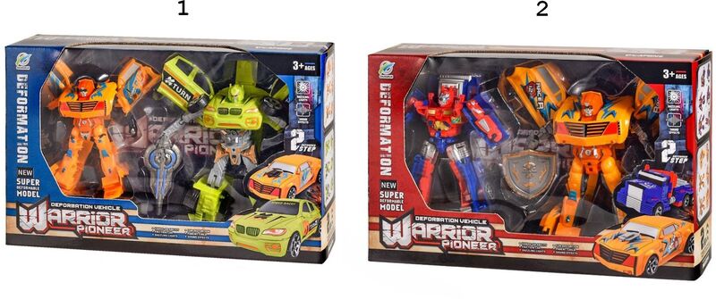 BW Robot Deformation Warrior Pioneer-2 Σχέδια (339-52) φωτογραφία