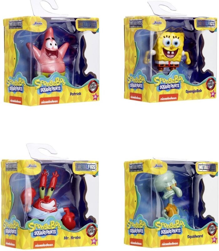 Jada Spongebob Φιγούρες 2.5'' W.1-4 Σχέδια (253251040) - φωτογραφία 3