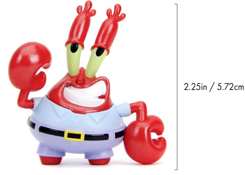 Jada Spongebob Φιγούρες 2.5'' W.1-4 Σχέδια (253251040) - φωτογραφία 6