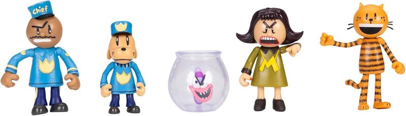 Jakks Pacific Dog Man Φιγούρα 2.5'' Σετ Φιγούρες W.3 (252834)