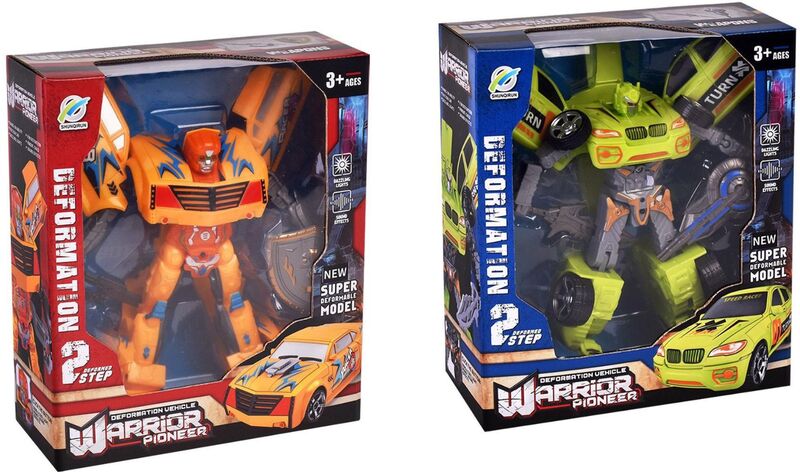 BW Robot Deformation Warrior Pioneer-2 Σχέδια (39-89) φωτογραφία