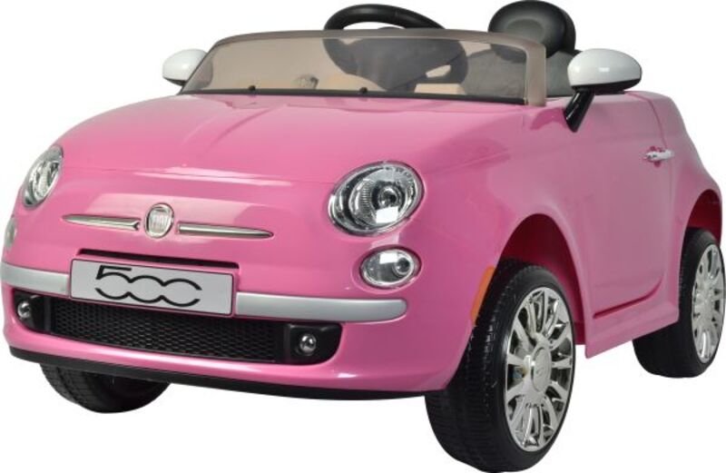 Ηλεκτροκίνητο Fiat 500 6V-Pink (651AR-Pink)