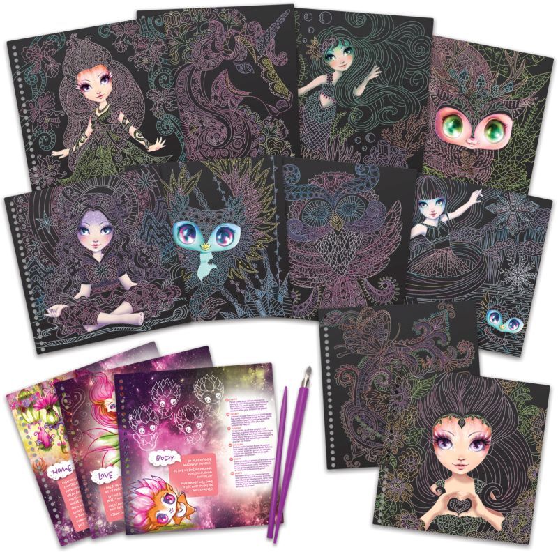 Nebulous Stars Creative Book Zen Scratch & Sketch (11128) φωτογραφία