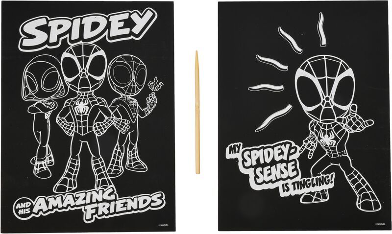 Canenco Spidey Scratch Art Αφίσα 26x19,5cm (SP22346V) - φωτογραφία 2