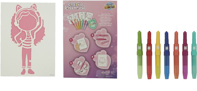 Canenco Gabby's Dollhouse Αερογράφος Set (GD23364) - φωτογραφία 2