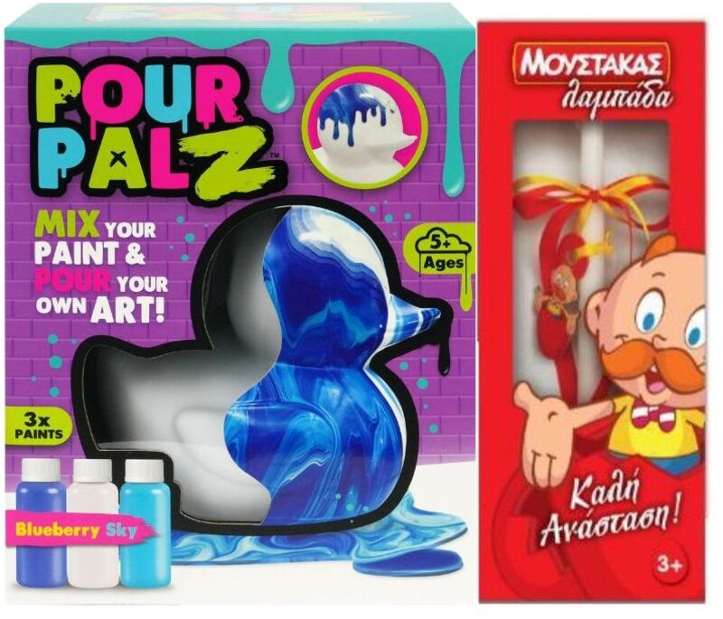 Λαμπάδα TMI Pour Palz-Παπάκι 60ml-3 Σχέδια (G26261)