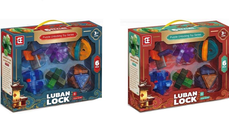 BW Luban Lock Σετ Κατασκευών 6Τμχ-1Τμχ (F-2001)