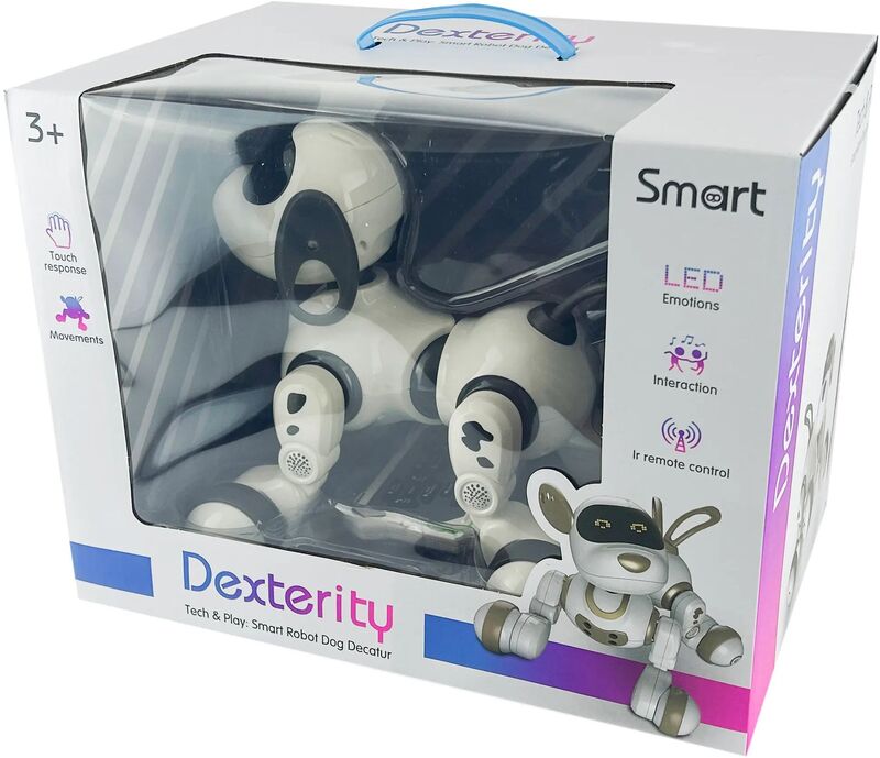 BW Robot Smart Dog B/O With Sound & Light-2 Σχέδια (18011) φωτογραφία