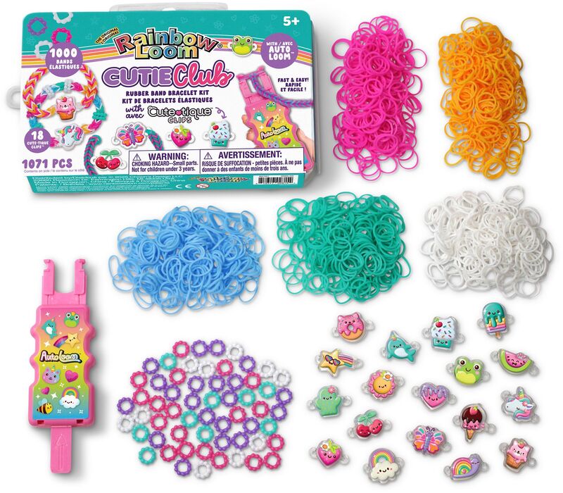 Rainbow Loom Σετ Λαστιχάκια Cutie Club (A0181) - φωτογραφία 2