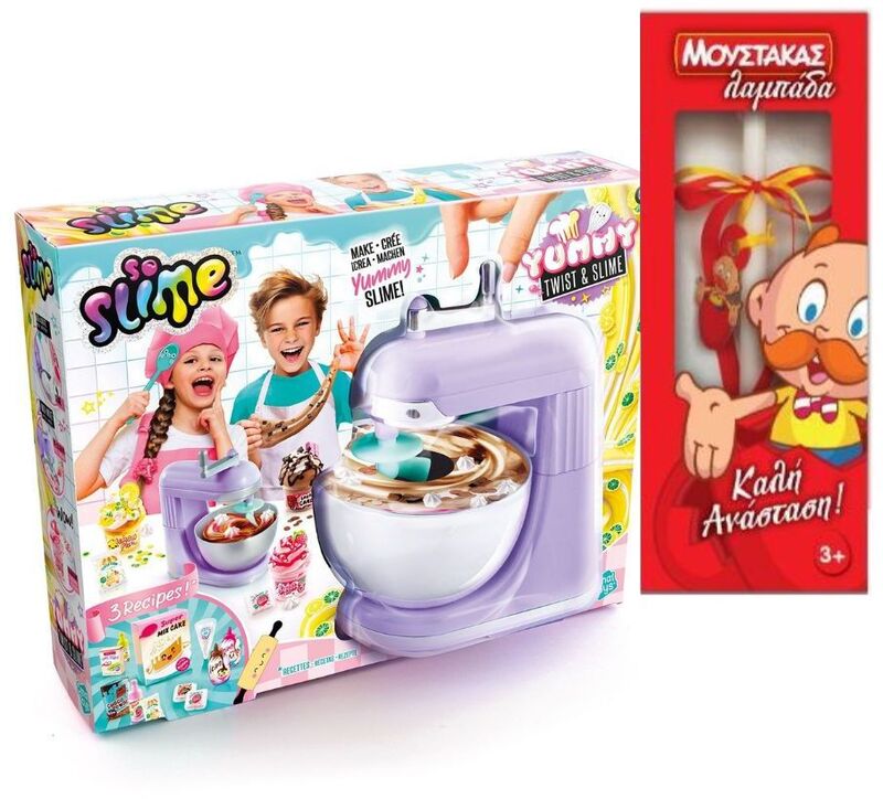 Λαμπάδα Canal So Slime Mixer Yummy Twist & Slime Cake (SSC357)