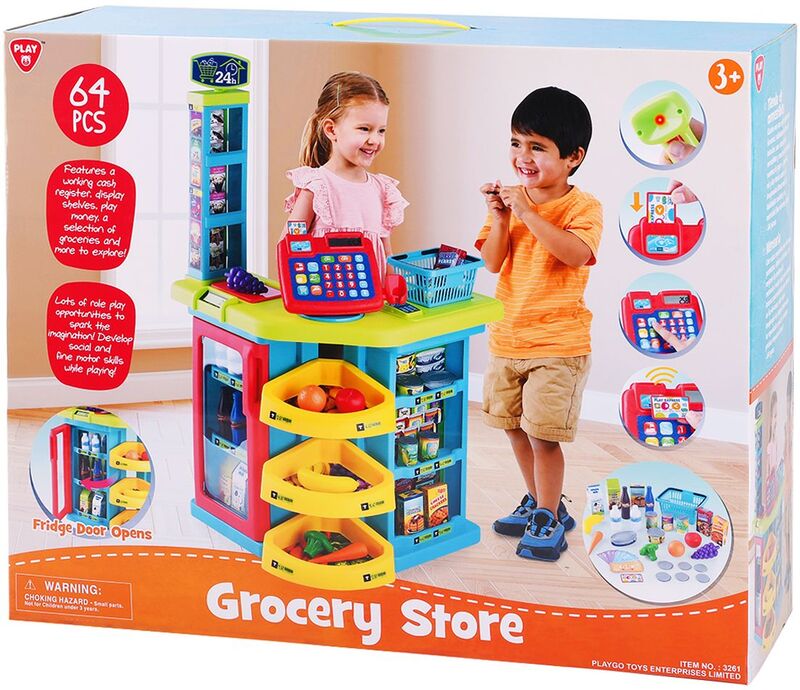 Playgo Σούπερ Μάρκετ B/O 64Τμχ (3261) - φωτογραφία 2