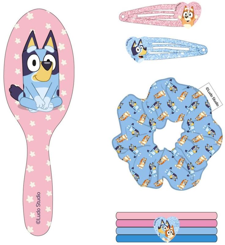 Cerda Bluey Σετ Αξεσουάρ Μαλλιών Beauty Set (2500003463)