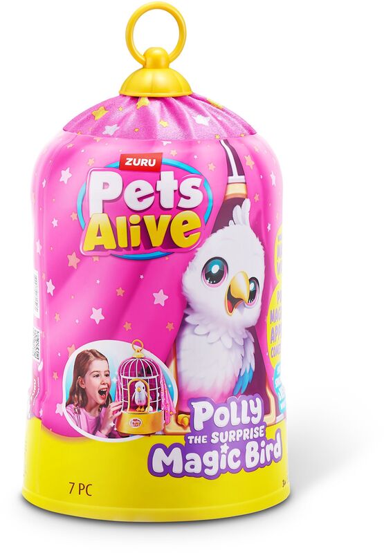 Λαμπάδα Zuru Pets Alive Magic Bird-Polly Series 1 (9561)