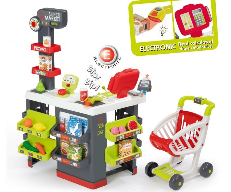 Smoby Role Play Supermarket Red (350213)