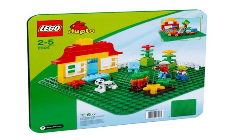 LEGO Βάση Κατασκ.Πράσινη (2304)