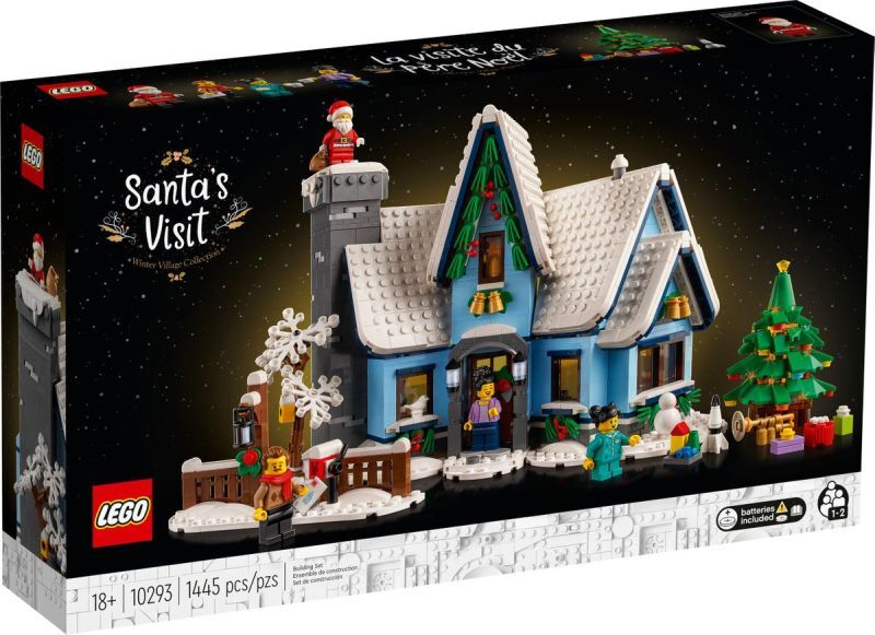LEGO Icons Santa’s Visit (10293)