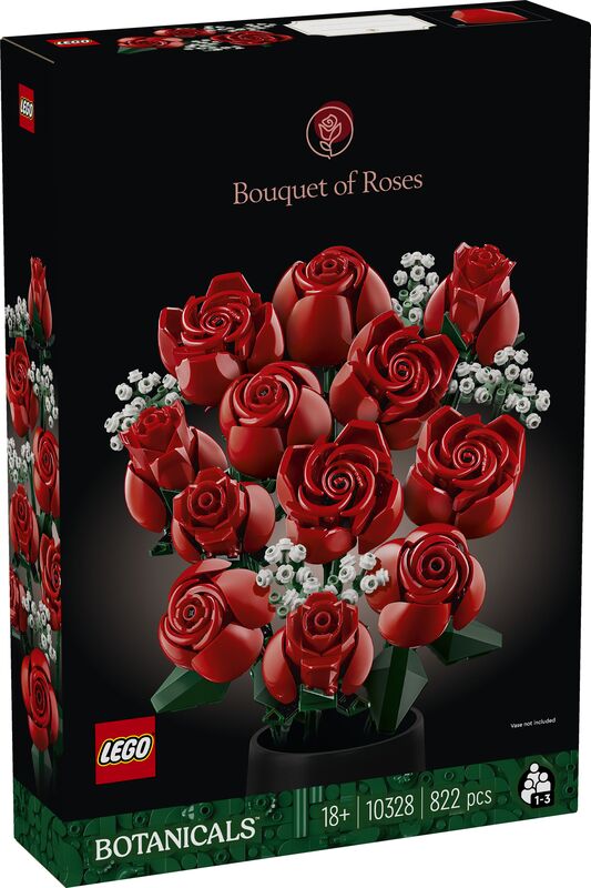LEGO Icons Botanical Bouquet Of Roses (10328)