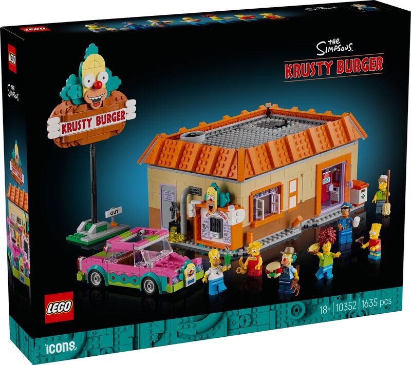 LEGO Icons The Simpons: Krusty Burger (10352)