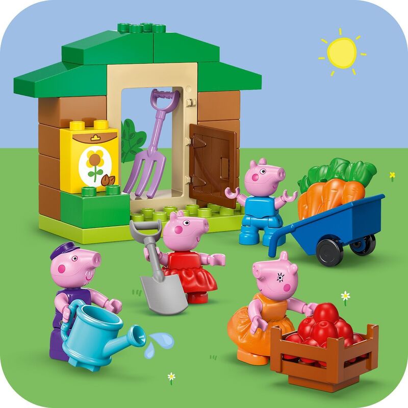 LEGO® DUPLO® Peppa Pig Grandpa Pig's Garden & Greenhouse (10461) - φωτογραφία 4