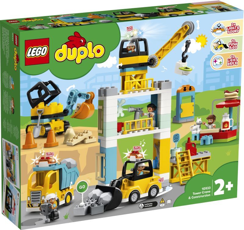 LEGO Duplo Tower Crane & Construction (10933)
