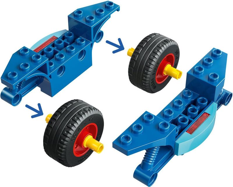 LEGO® Spidey: Spidey On His Motorcycle vs. Rhino (11206) - φωτογραφία 4