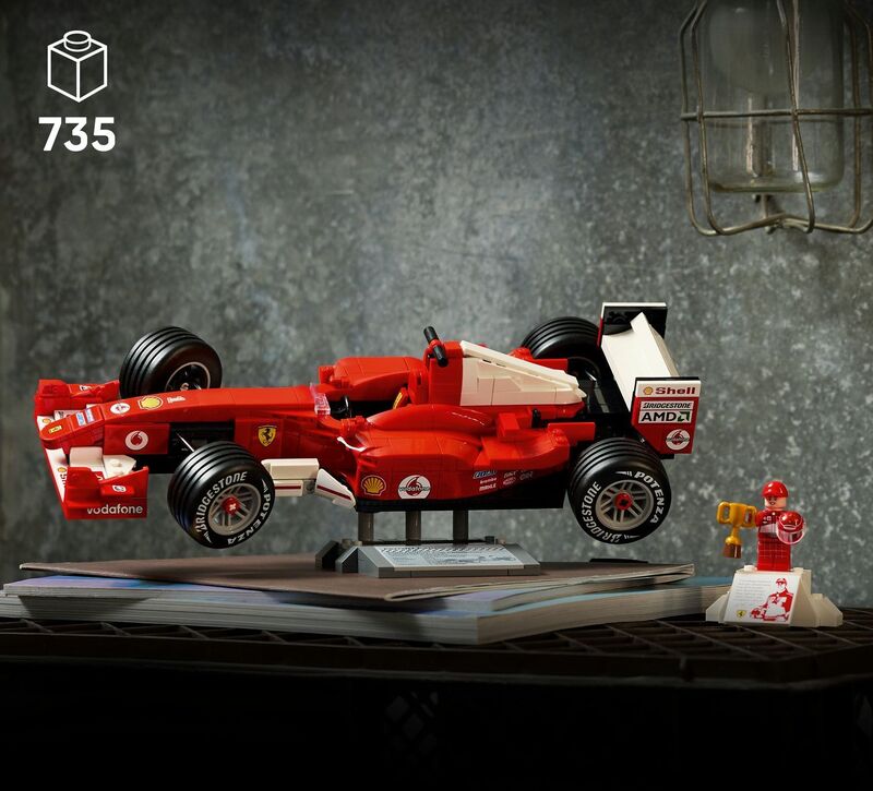 LEGO® Icons - Ferrari F2004 & Michael Schumacher - 11375 - φωτογραφία 3
