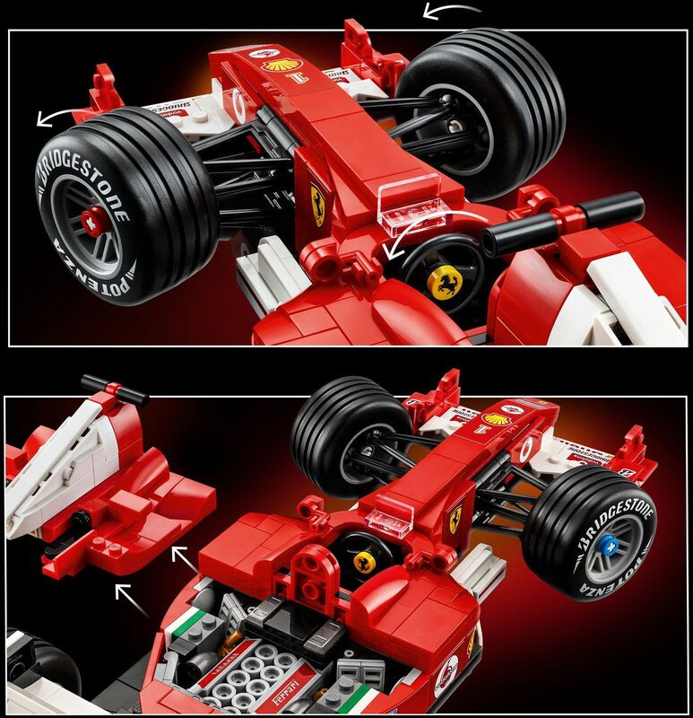 LEGO® Icons - Ferrari F2004 & Michael Schumacher - 11375 - φωτογραφία 5
