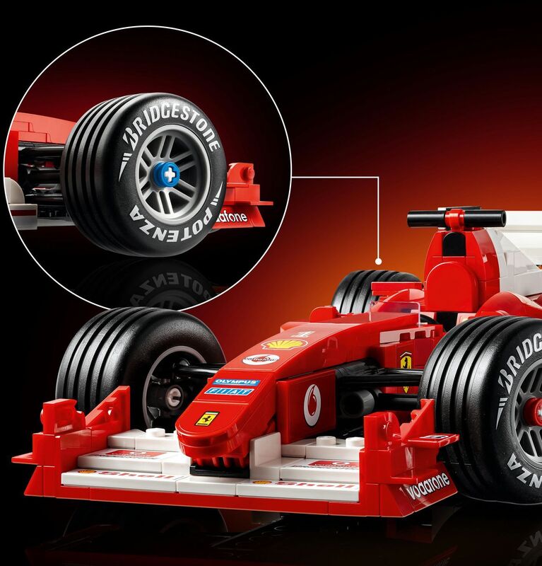 LEGO® Icons - Ferrari F2004 & Michael Schumacher - 11375 - φωτογραφία 7