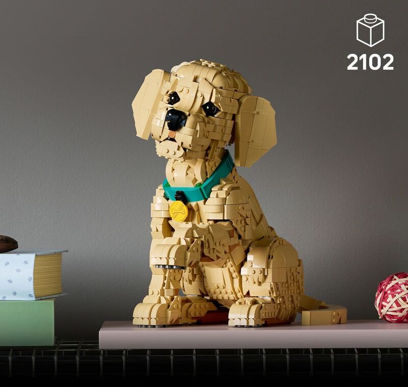 LEGO® Icons Golden Retriever Puppy (11384) - φωτογραφία 3