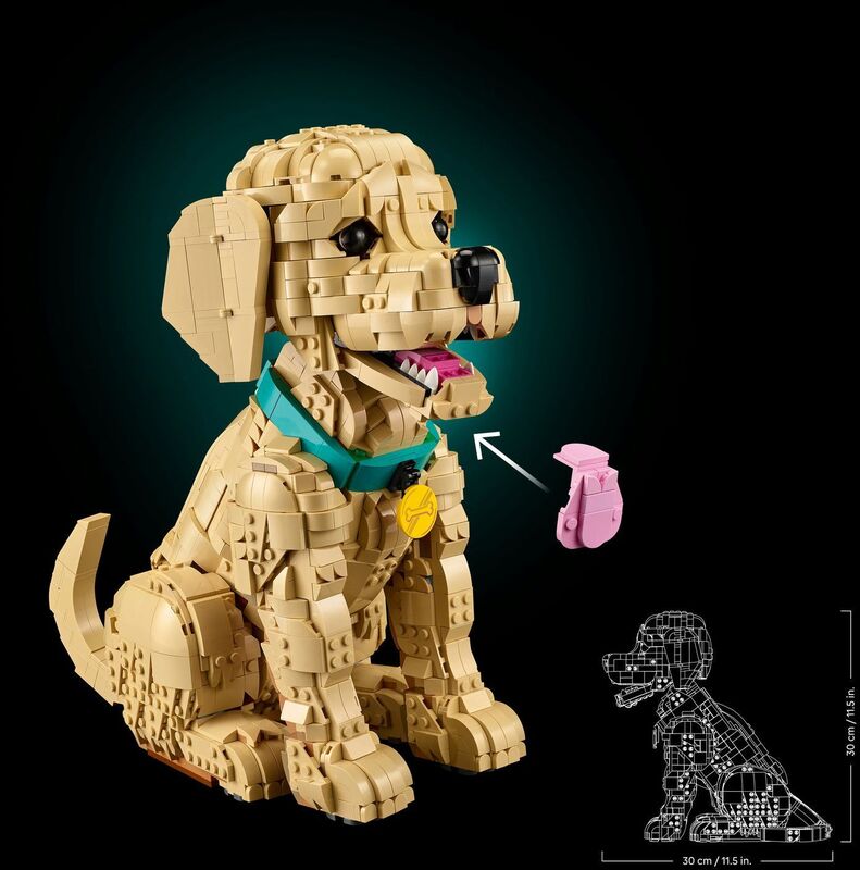 LEGO® Icons Golden Retriever Puppy (11384) - φωτογραφία 6