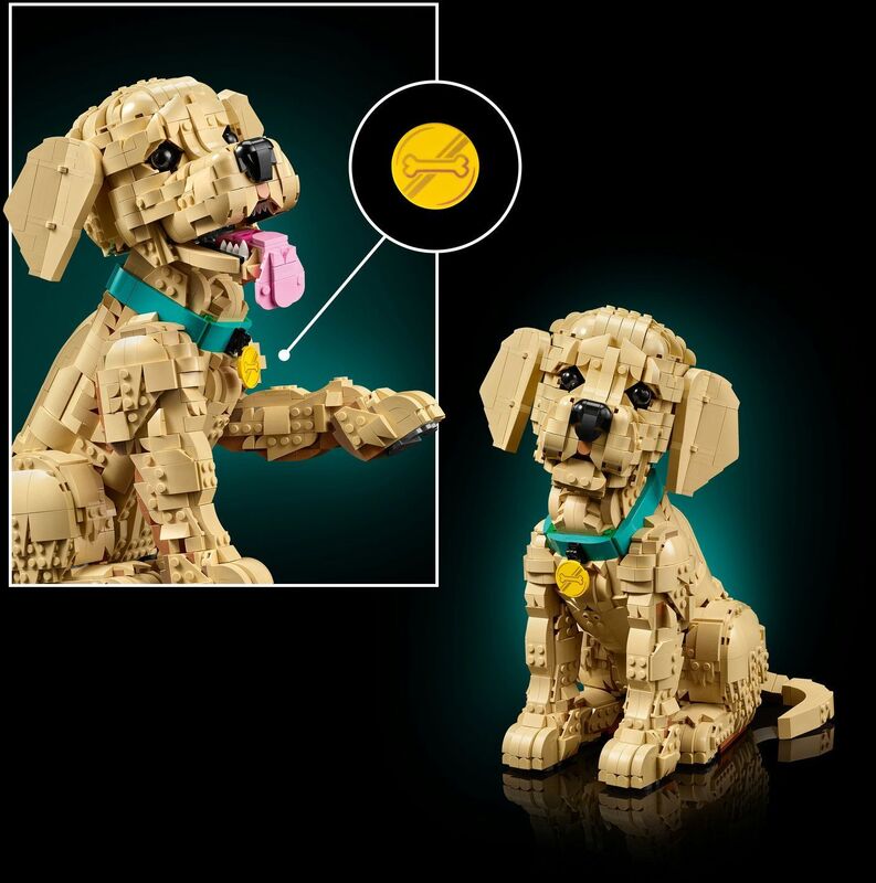LEGO® Icons Golden Retriever Puppy (11384) - φωτογραφία 7