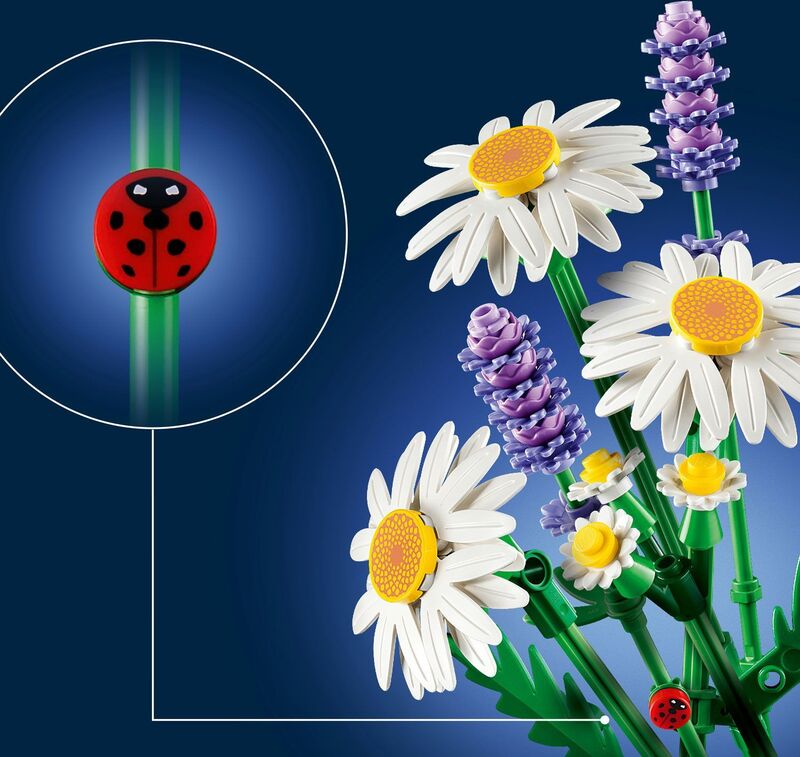LEGO® Botanicals Daisies (11508) - φωτογραφία 6