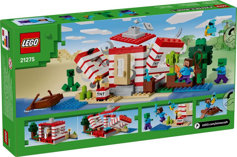 LEGO Minecraft The TNT Jungle House (21275) φωτογραφία