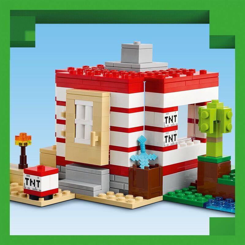 LEGO Minecraft The TNT Jungle House (21275) φωτογραφία