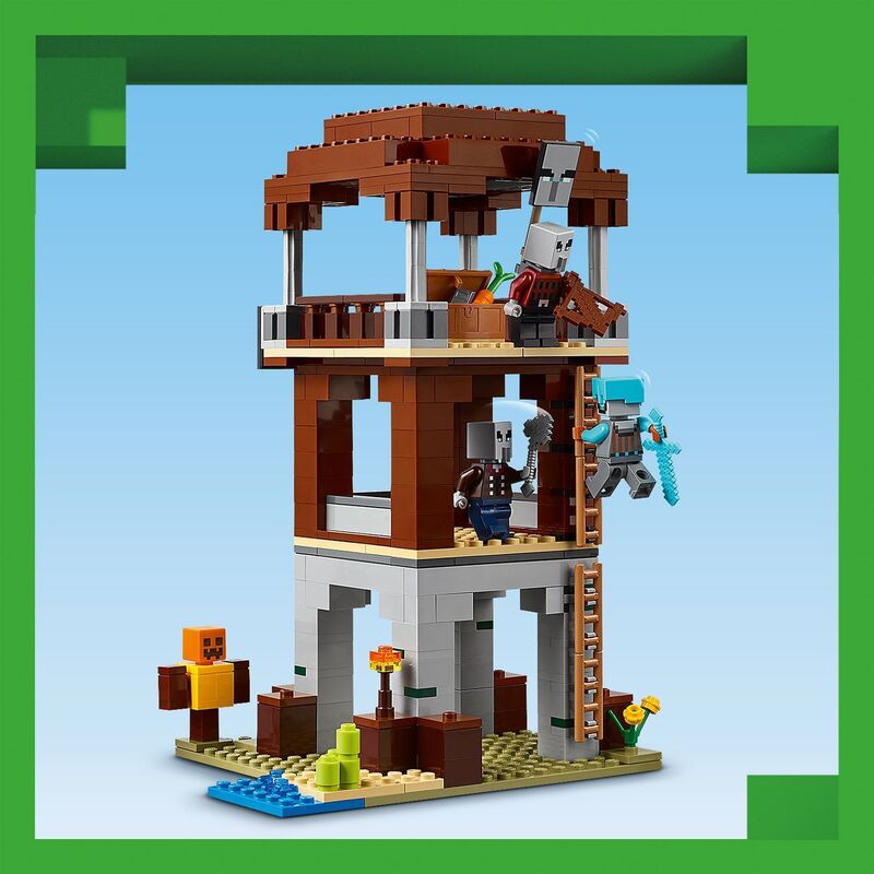 LEGO Minecraft The Pillager Outpost & Ravager (21278) φωτογραφία