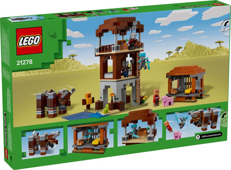 LEGO Minecraft The Pillager Outpost & Ravager (21278) φωτογραφία