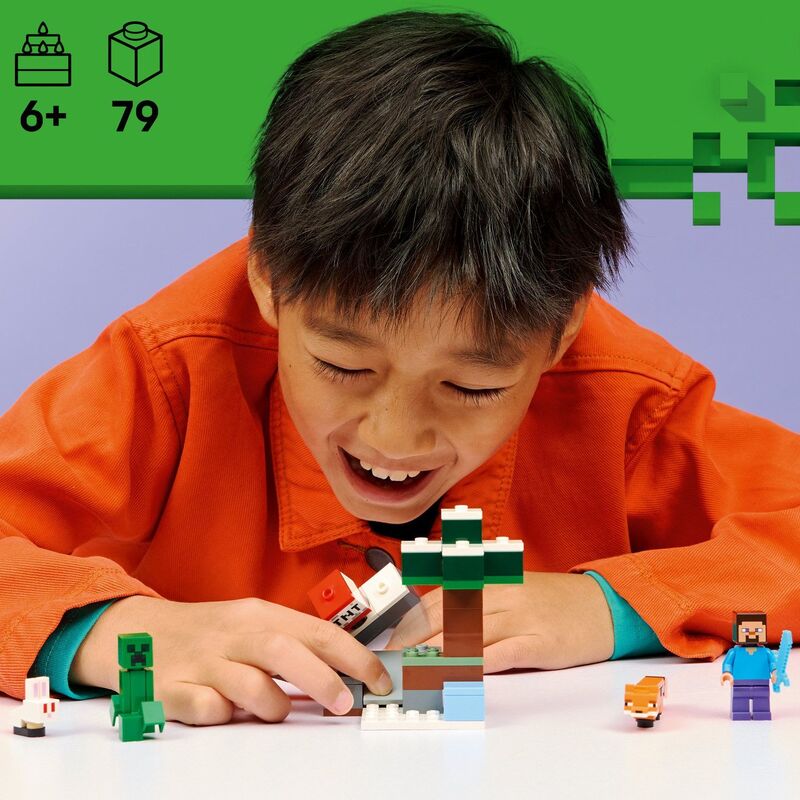 LEGO® Minecraft Steve's Taiga Adventure (21583) - φωτογραφία 3