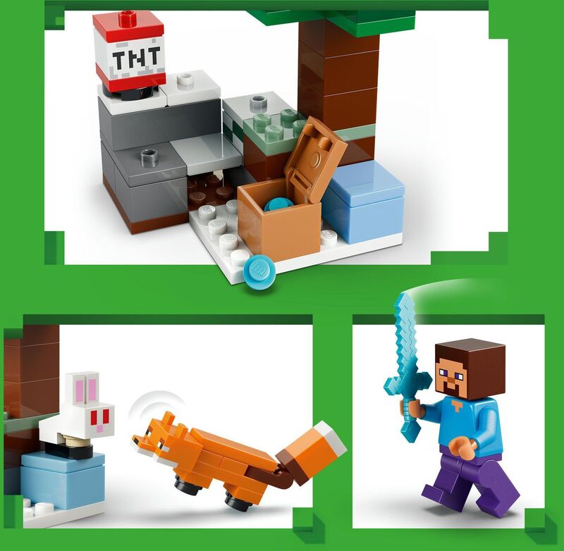 LEGO® Minecraft Steve's Taiga Adventure (21583) - φωτογραφία 4