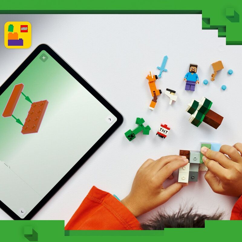 LEGO® Minecraft Steve's Taiga Adventure (21583) - φωτογραφία 7