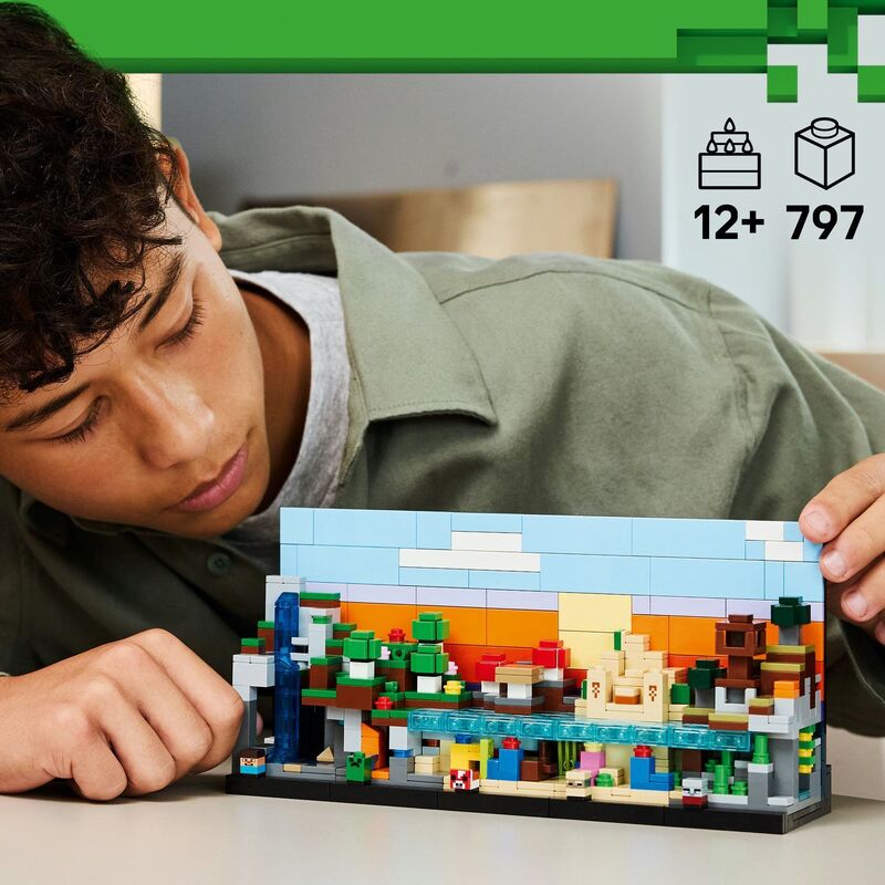 LEGO® Minecraft® - Mini Biomes - 21589 - φωτογραφία 3