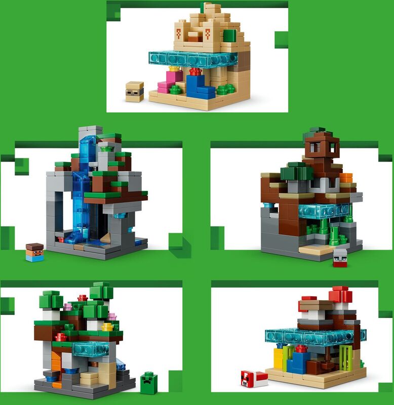 LEGO® Minecraft® - Mini Biomes - 21589 - φωτογραφία 4