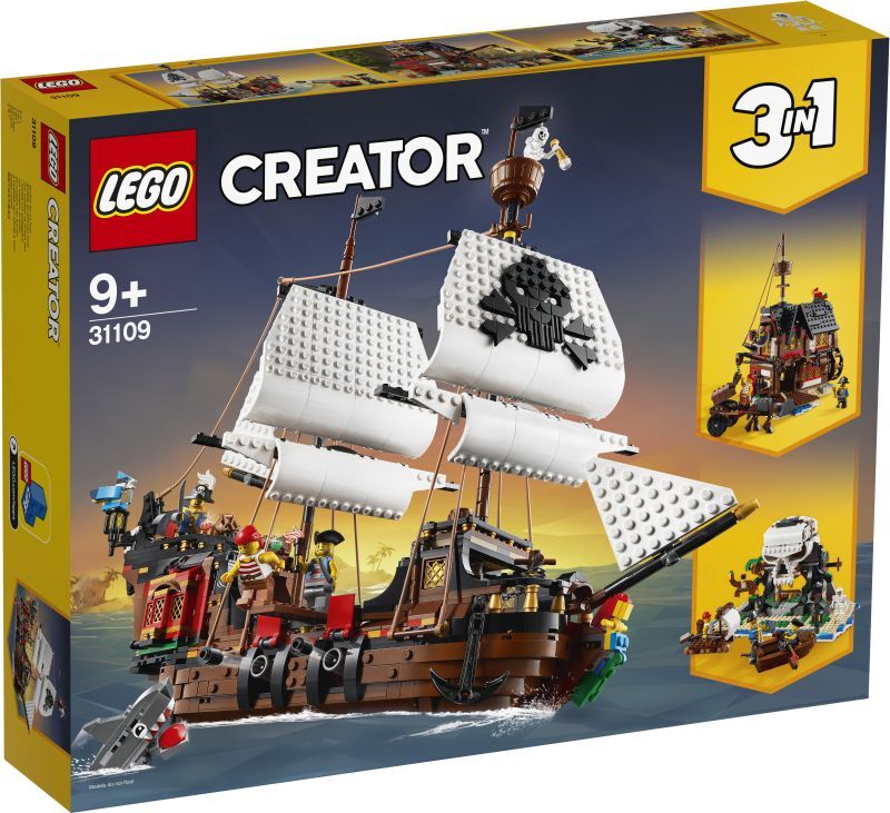 LEGO Creator 3in1 Pirate Ship (31109)