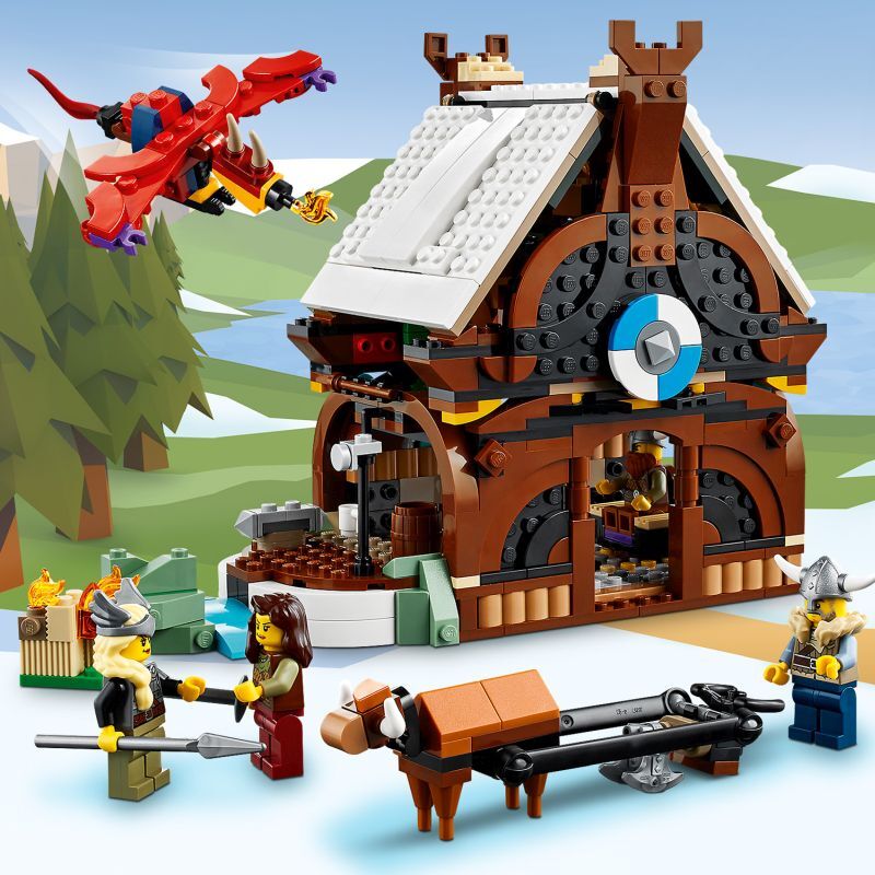 LEGO Creator 3in1 Viking Ship & The Midgard Serpent (31132) φωτογραφία