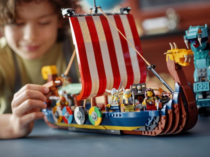 LEGO Creator 3in1 Viking Ship & The Midgard Serpent (31132) φωτογραφία