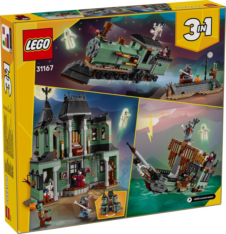 LEGO Creator 3in1 Haunted Mansion (31167) φωτογραφία