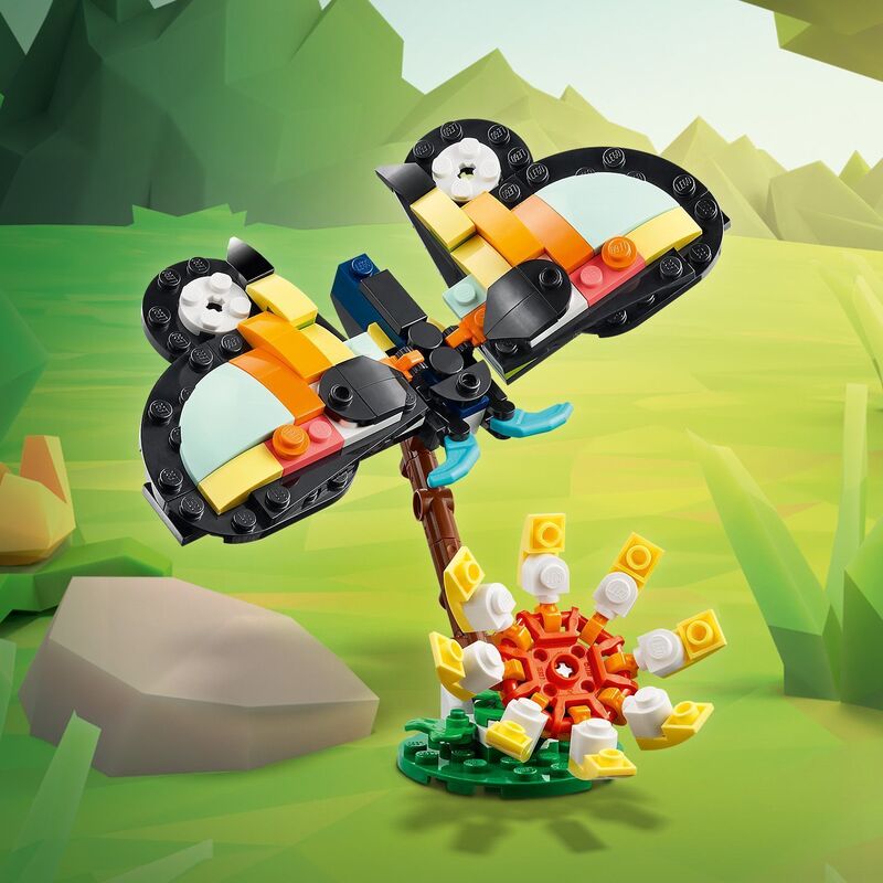 LEGO Creator 3in1 Wild Animals: Tropical Toucan (31173) φωτογραφία