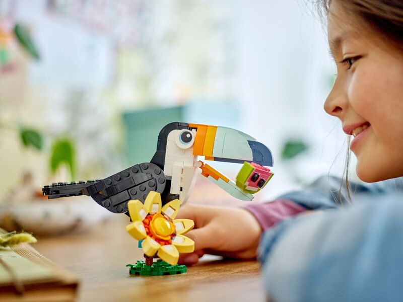 LEGO Creator 3in1 Wild Animals: Tropical Toucan (31173) φωτογραφία