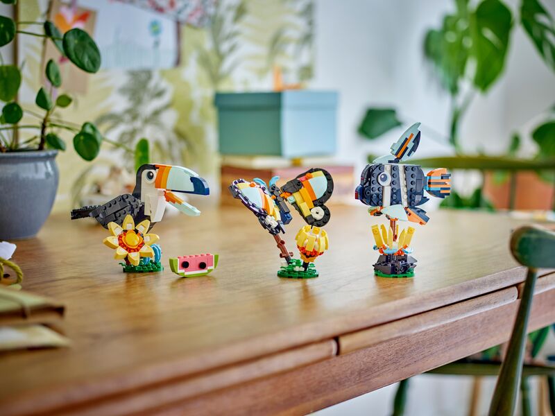 LEGO Creator 3in1 Wild Animals: Tropical Toucan (31173) φωτογραφία