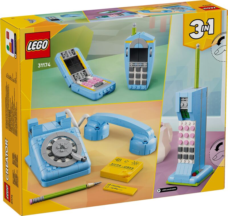 LEGO Creator 3in1 Retro Telephone (31174) φωτογραφία